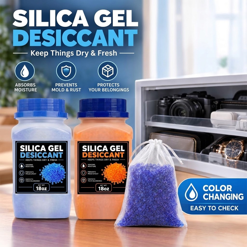 3D Printing Industry - Perlas desecantes de gel de sílice