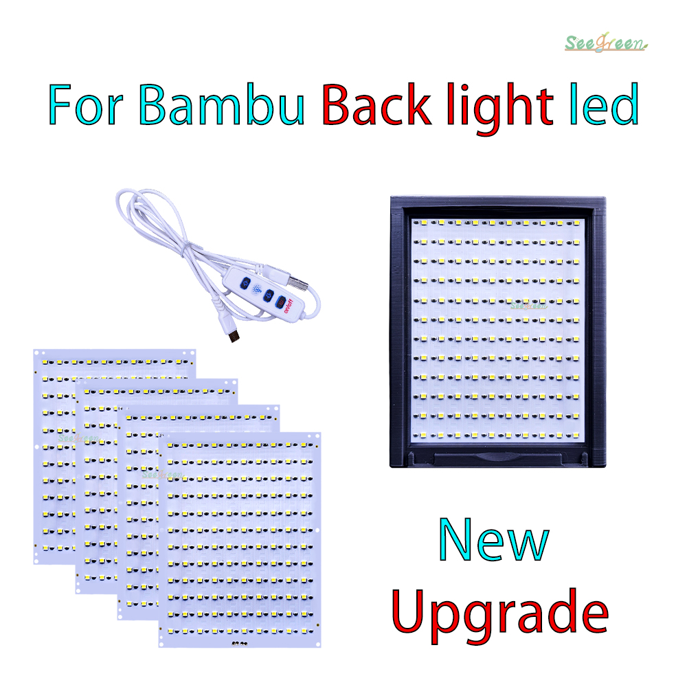 3D Printing Bambu Lab - Para Bambu Lab Lithophane Panel Led
