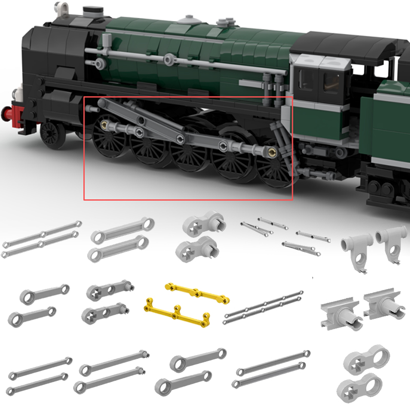 3D Printing Lego Bricks - QWERT Ruedas estándar para trenes de