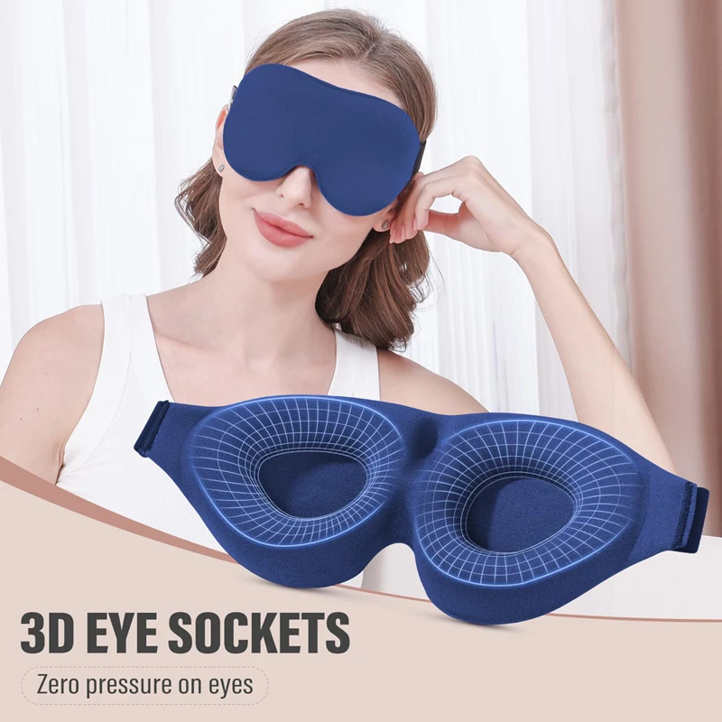 3D Printing Mask - Antifaz 3D para Dormir, Transpirable, Súper