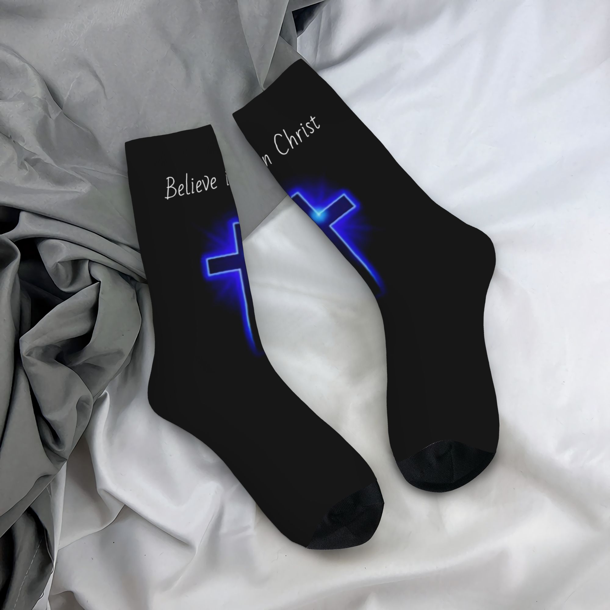 3D Printing Custom - Calcetines Personalizados con Diseño de Jesús