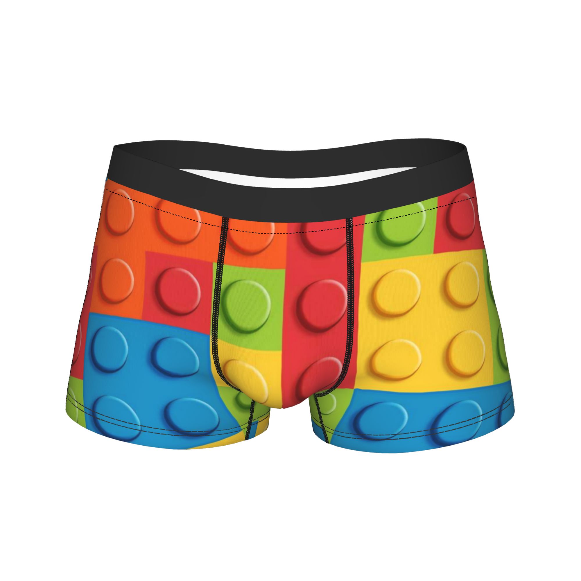 3D Printing Lego Bricks - Calzoncillos de hombre con textura 3D