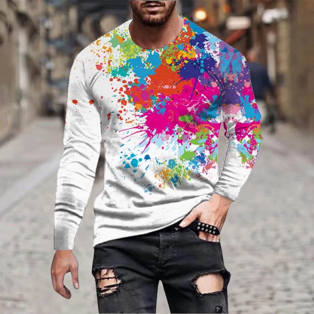 Camiseta de manga larga con es - 3D Printing Custom reseña y precio