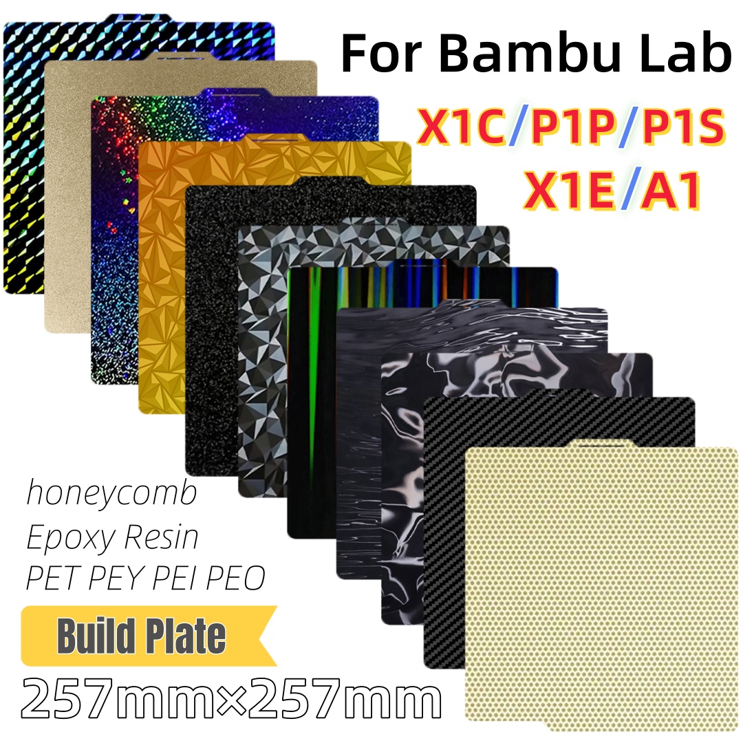 Placa de Construcción 257x257, - 3D Printing Bambu Lab reseña y precio