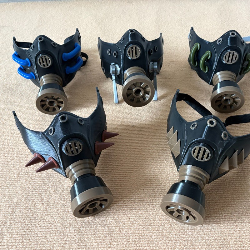 Riyo Rudo Tamsy Zanka Enjin Gu - 3D Printing Mask reseña y precio