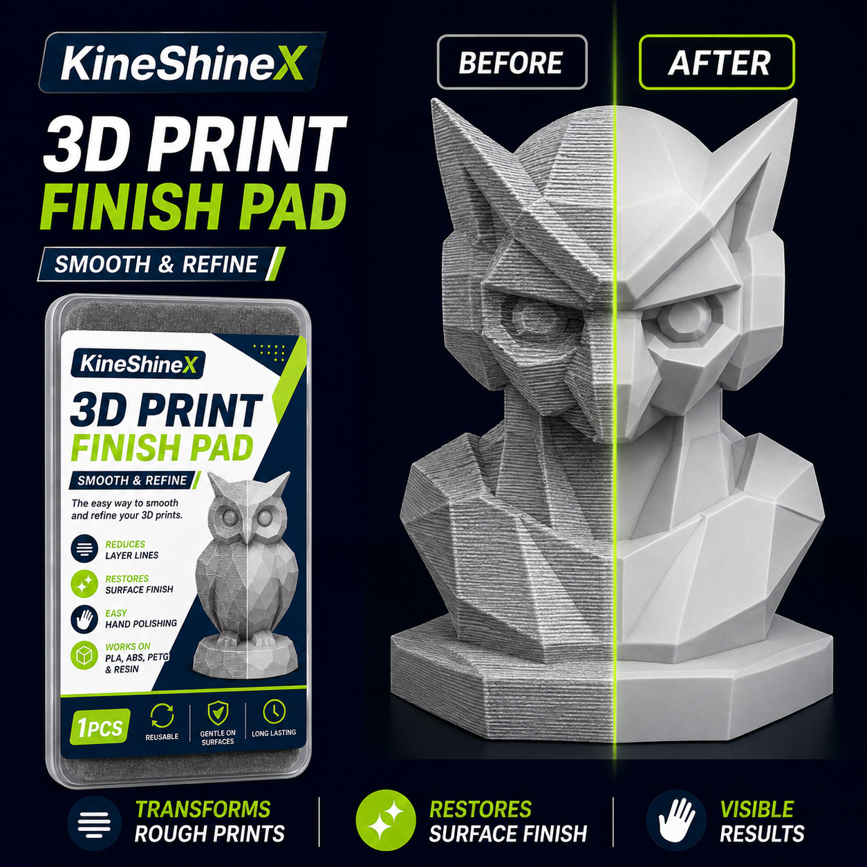 Almohadilla de acabado para im - 3D Printing Bambu Lab reseña y precio